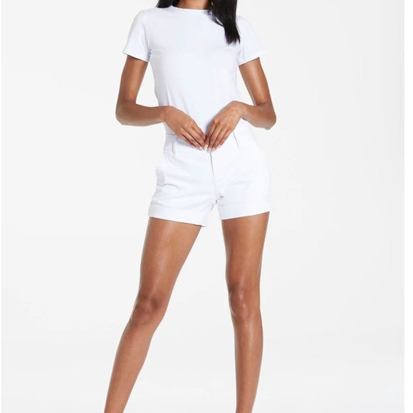 Dear John Comfort Hampton Short in Optic White  NWOT Size 27 & 31 - Picture 4 of 14